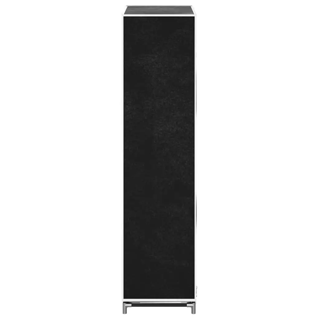 Shoe Cabinet Fabric 5-Tier Black Organiser Storage Rack with Removable Cover