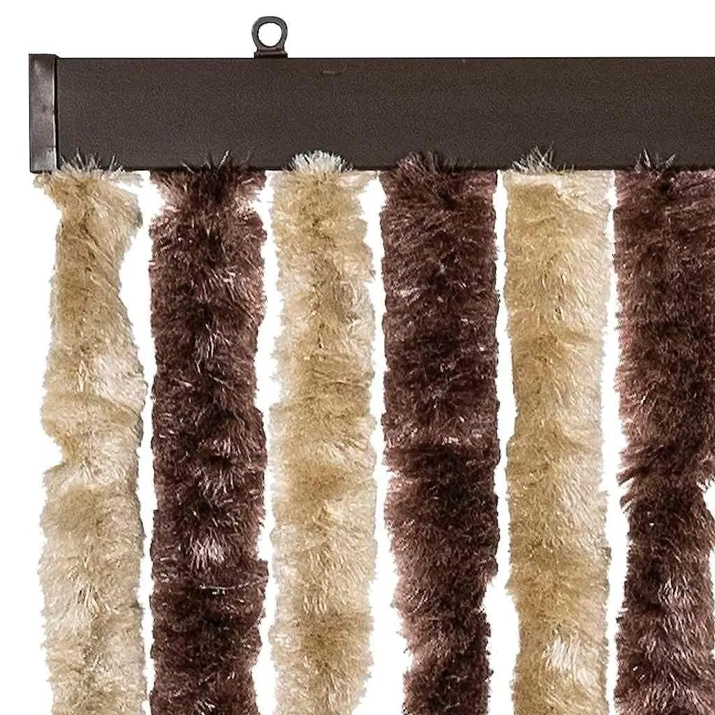 Insect Curtain Chenille 90x220 cm Beige Light Brown