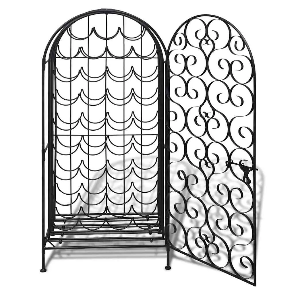 Floor Standing Wine Rack for 35 Bottles