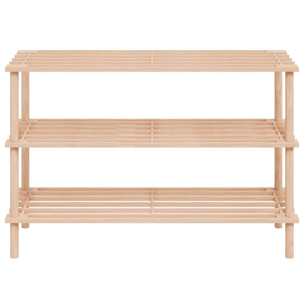 3-Tier Wooden Shoe Rack Organizer Storage Set, 2 pcs