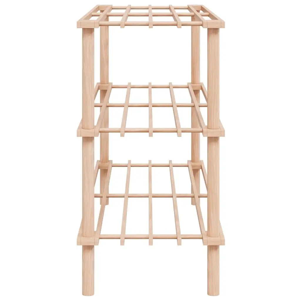 3-Tier Wooden Shoe Rack Organizer Storage Set, 2 pcs