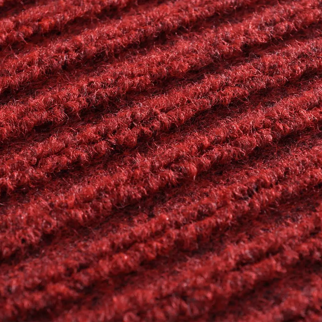 Door Mat PVC 120 x 180 cm Red Non-slip Indoor Outdoor Entrance Hallway