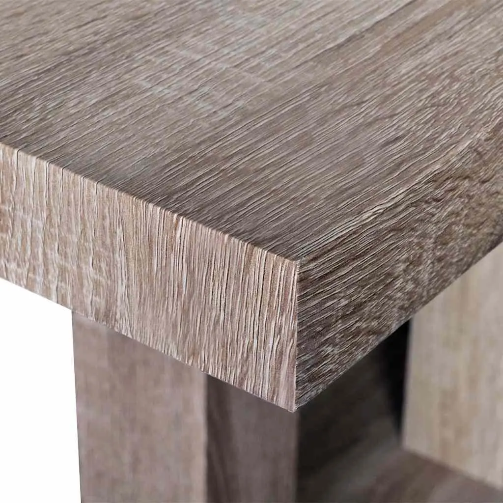 Brown MDF Dining Table with Strong Construction