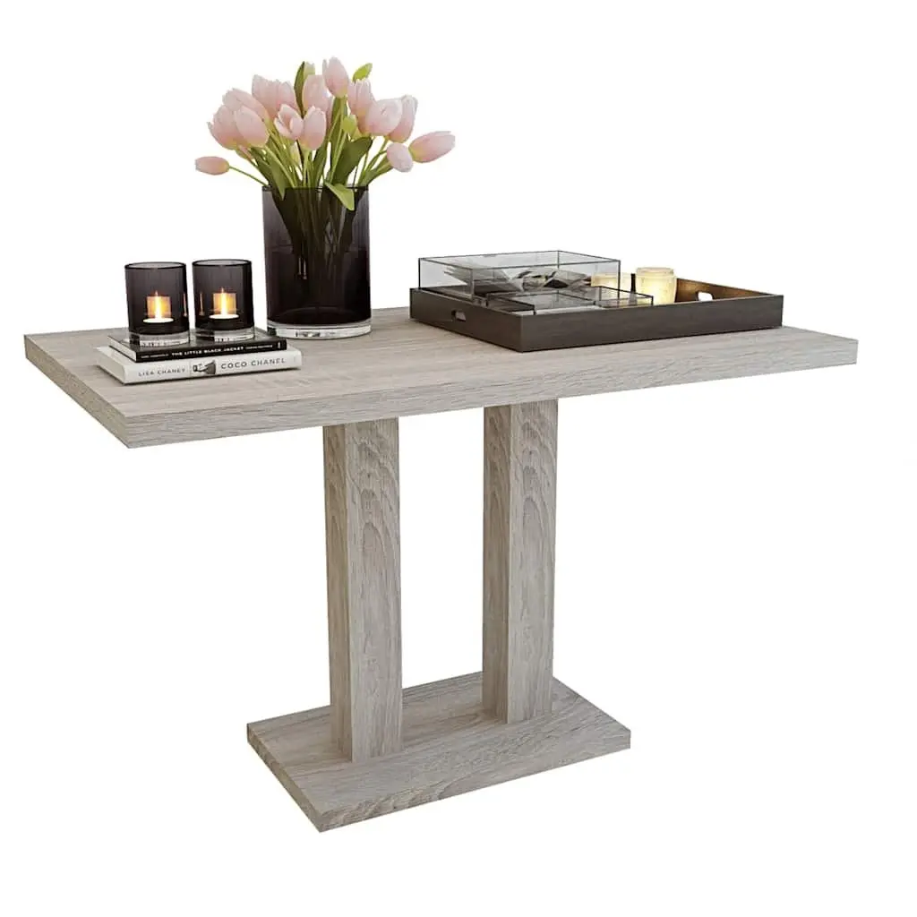 Brown MDF Dining Table with Strong Construction