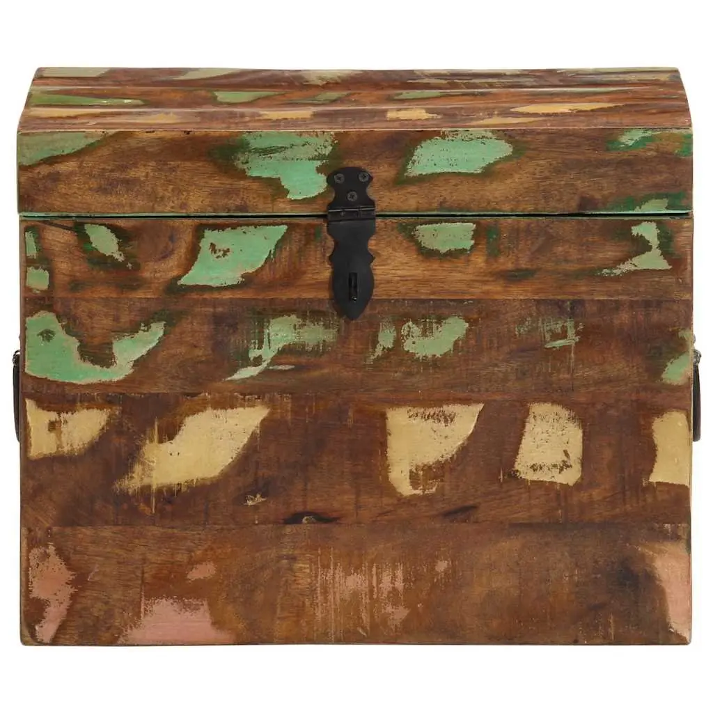 Antique-Style Reclaimed Wood Storage Box