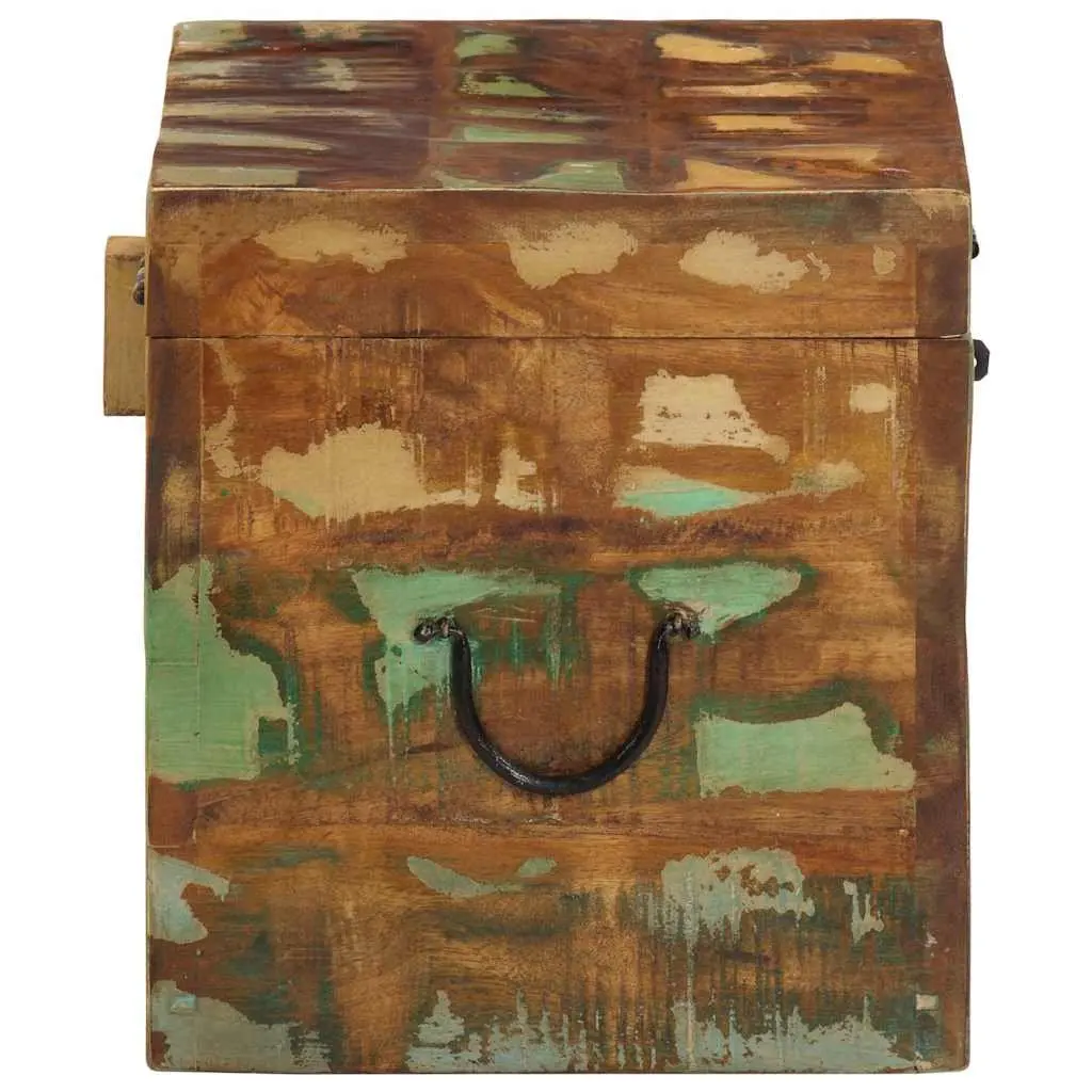 Antique-Style Reclaimed Wood Storage Box
