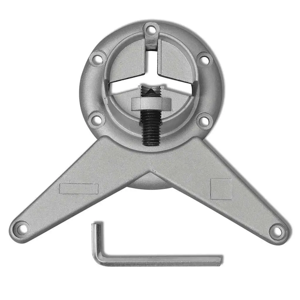 Adjustable Table Legs Set of 4 Silver Chrome