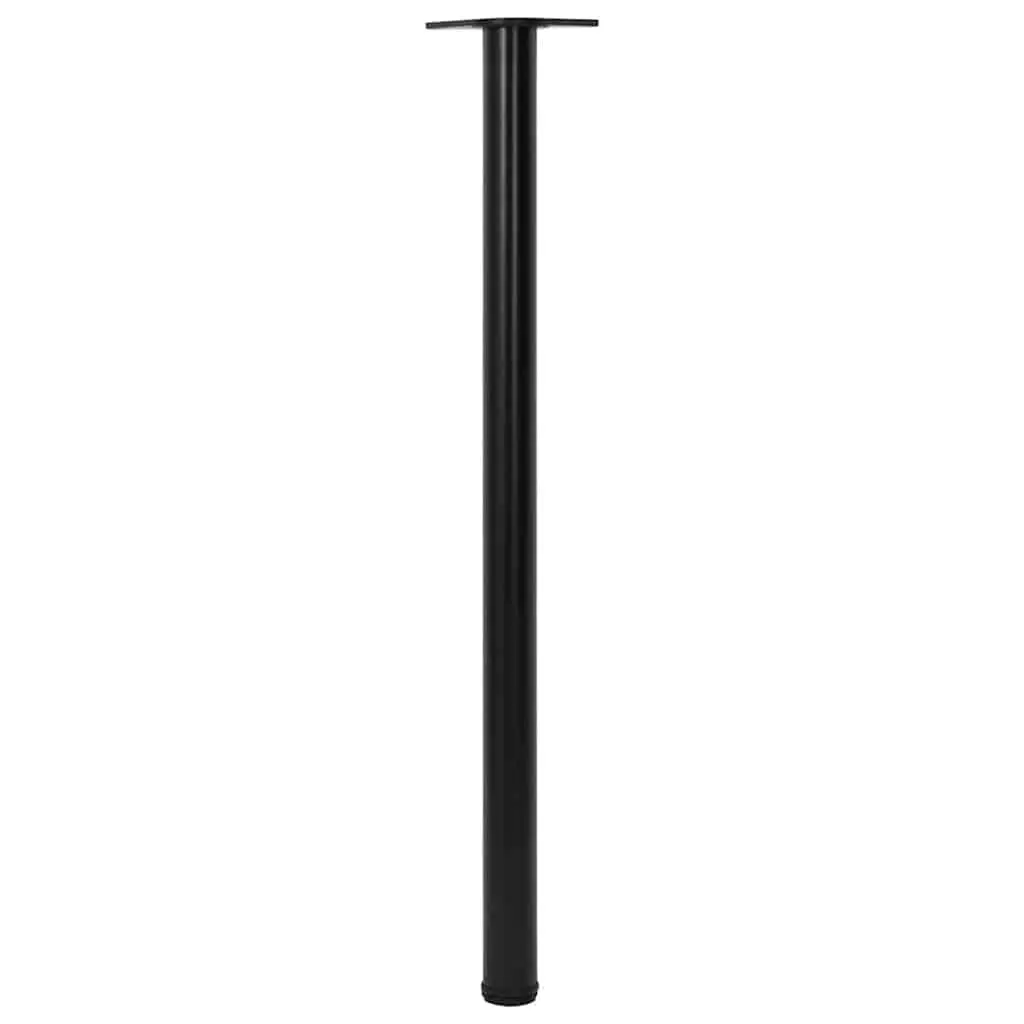 Adjustable Table Legs Set of 4 in Black