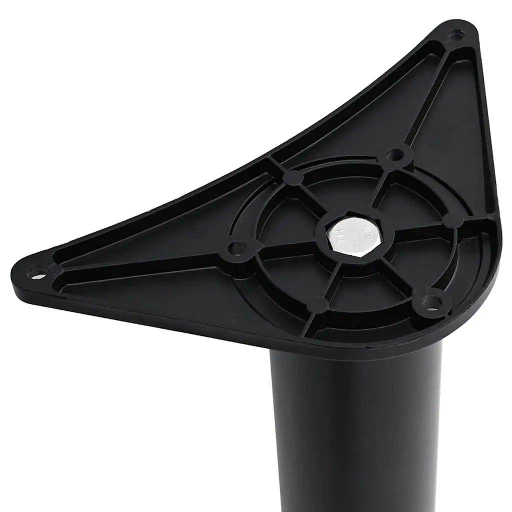 Adjustable Table Legs Set of 4 in Black