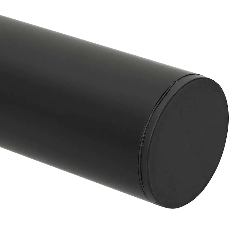 Black Adjustable Telescopic Table Legs 710-1100 mm