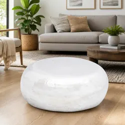 Stylish Hammered Aluminium Coffee Table for Modern Spaces
