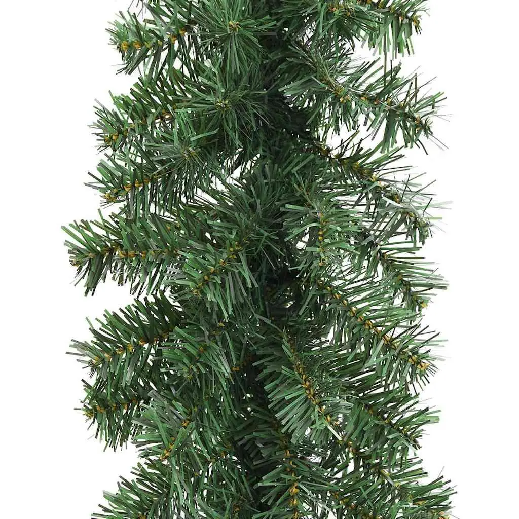 Christmas Garland Green LED Lights 20m Indoor Outdoor Decoration