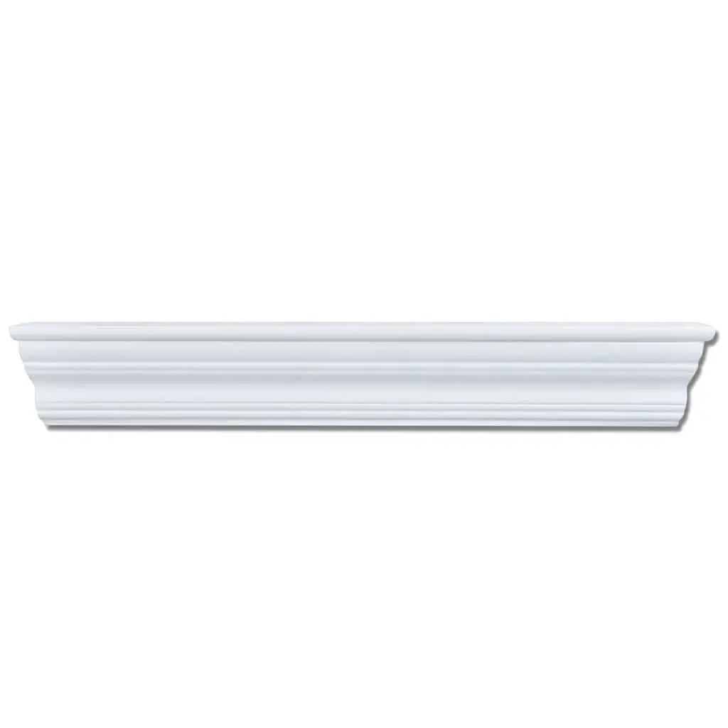 Wall Shelves White Baroque Style Floating Storage Bedroom Living Room Decor 2