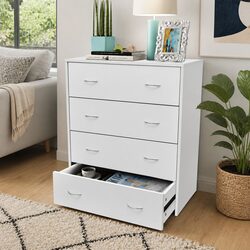 Stylish Sideboard with 4 Drawers for Efficient Storage