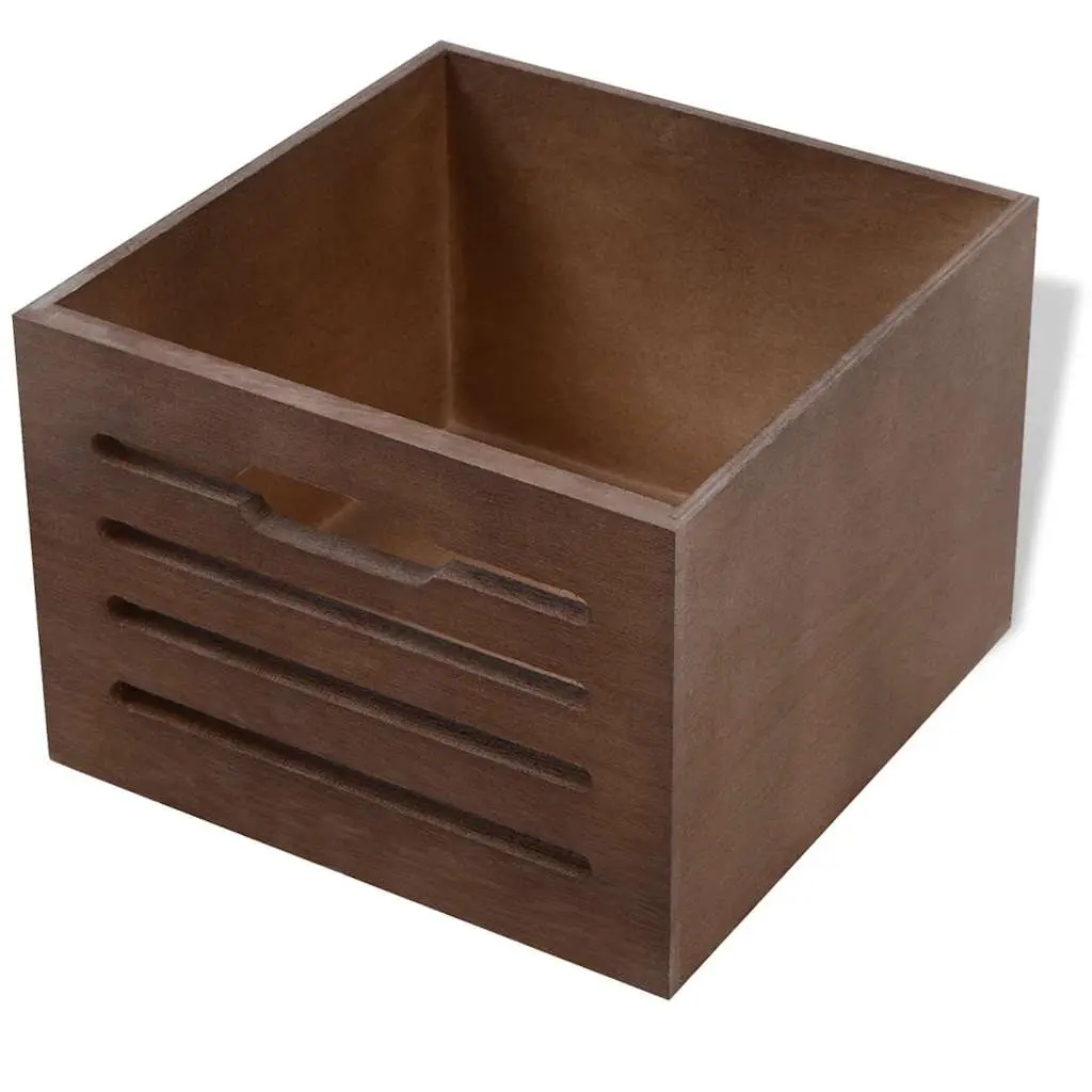 Wooden Bedside Cabinets 2 Piece Set Storage Drawer Cabinet Multicolour