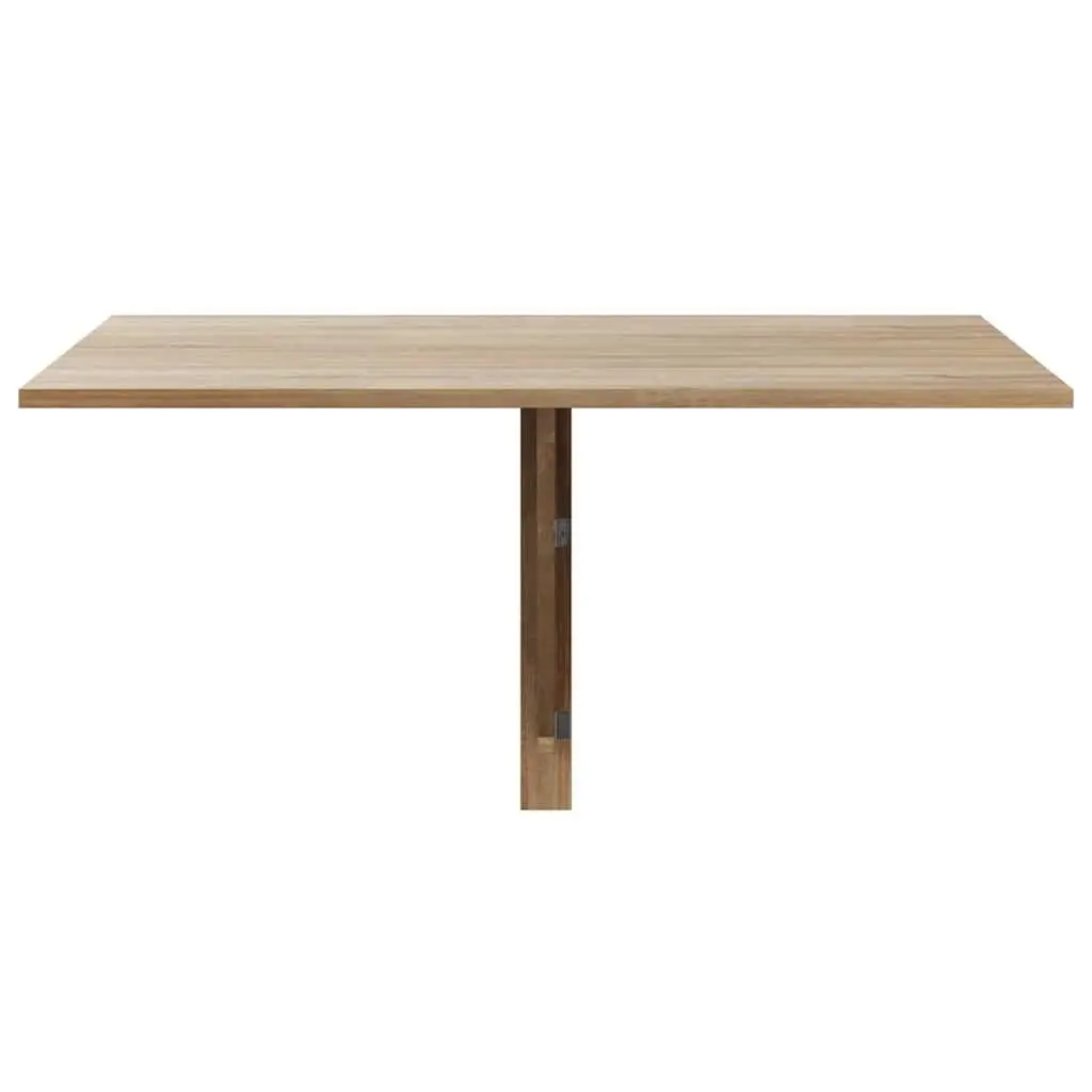 Brown Folding Wall Table 100x60 cm