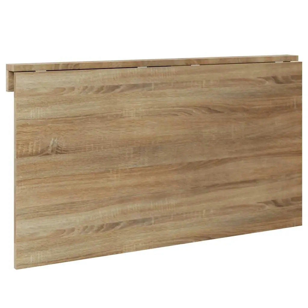 Brown Folding Wall Table 100x60 cm