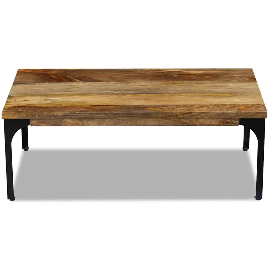 Brown Wooden Coffee Table 100x60x35 cm