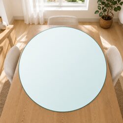 Durable Round Tempered Glass Table Top 300mm