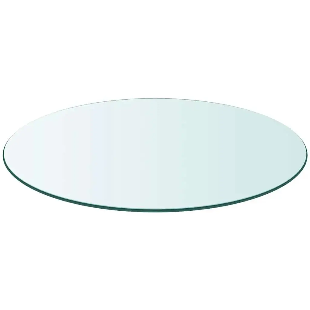 Round Tempered Glass Table Top 300mm