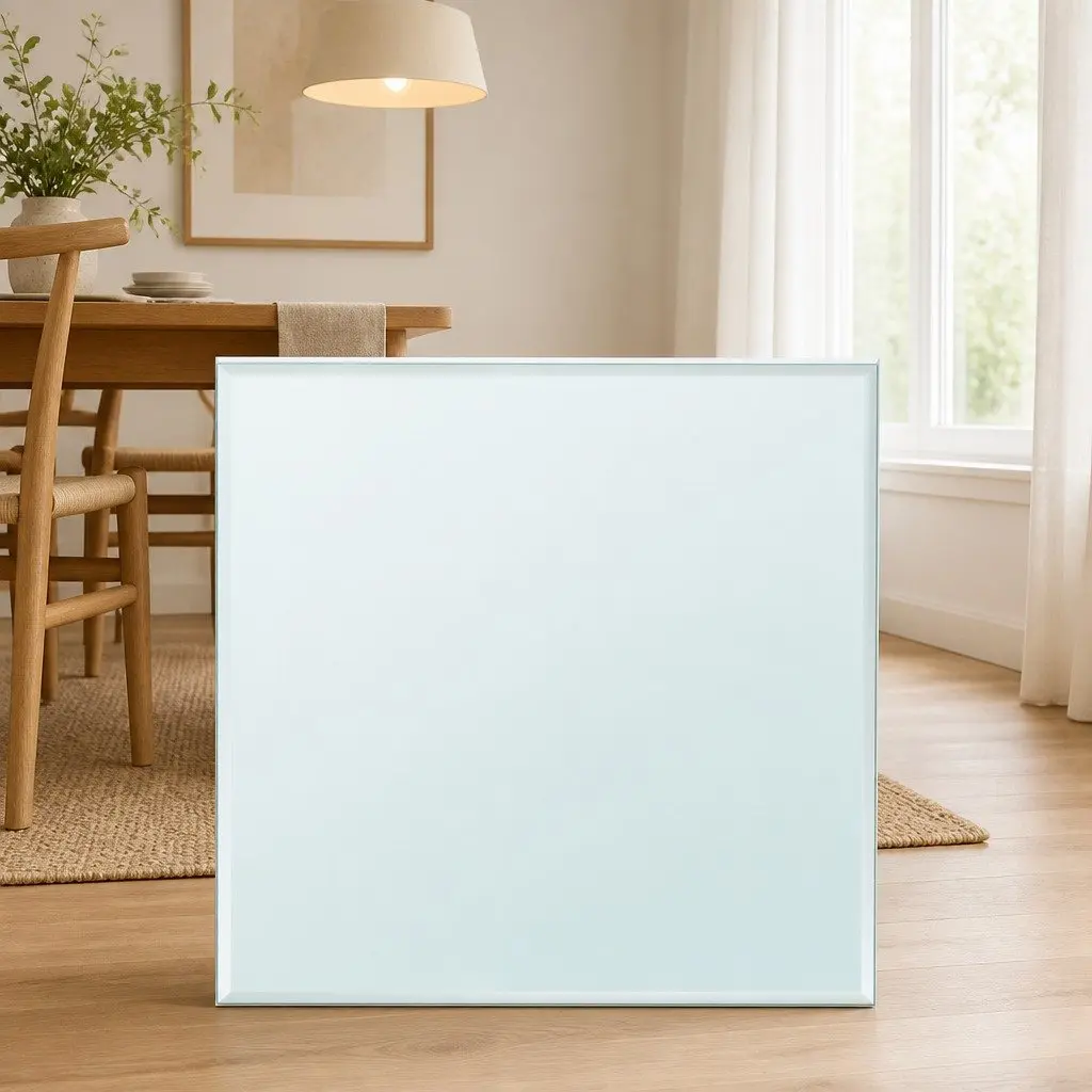 Square Tempered Glass Table Top for Dining and Coffee