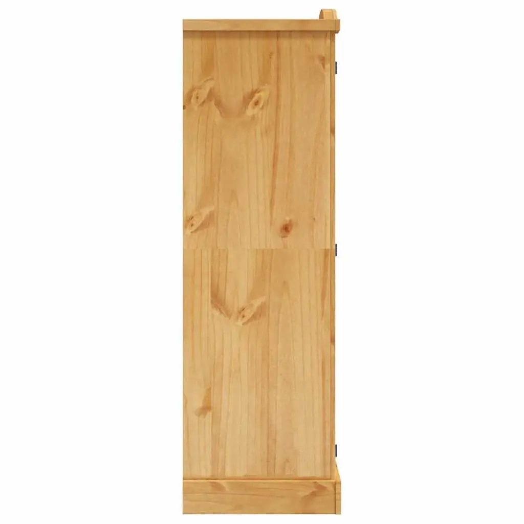 2-Door Mexican Corona Style Wooden Wardrobe