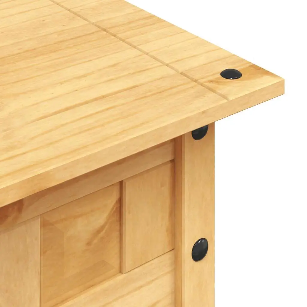 Solid Pine Coffee Table in Mexican Corona Style