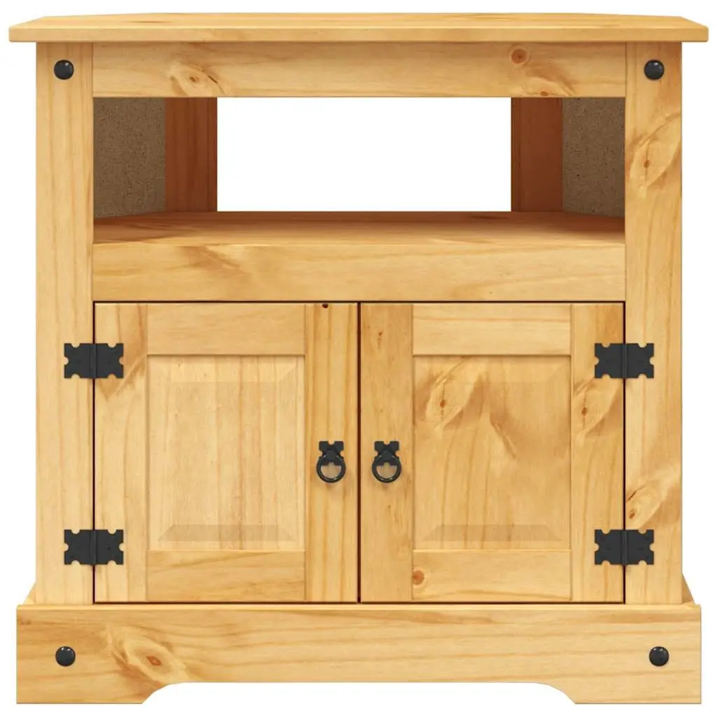 Console Table Solid Pinewood 80W x 43D x 78H cm Brown Mexican Corona Style