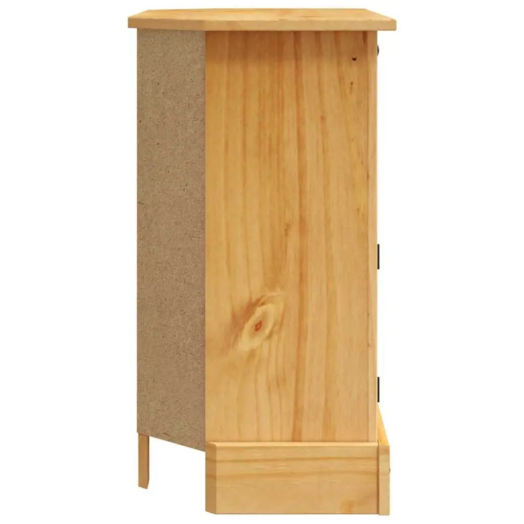 Console Table Solid Pinewood 80W x 43D x 78H cm Brown Mexican Corona Style