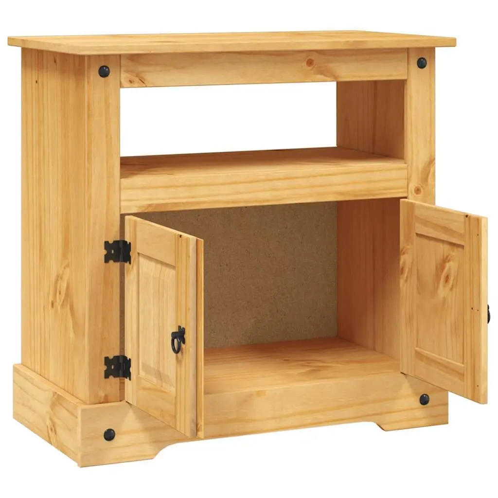 TV Cabinet Rustic Wood 80 x 43 x 78 cm Brown