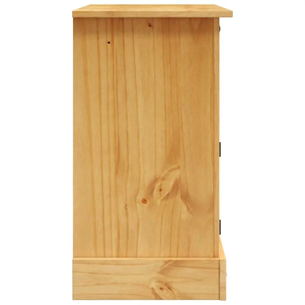 TV Cabinet Rustic Wood 80 x 43 x 78 cm Brown