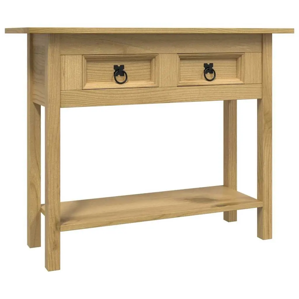 Rustic Console Table with Authentic Mexican Style
