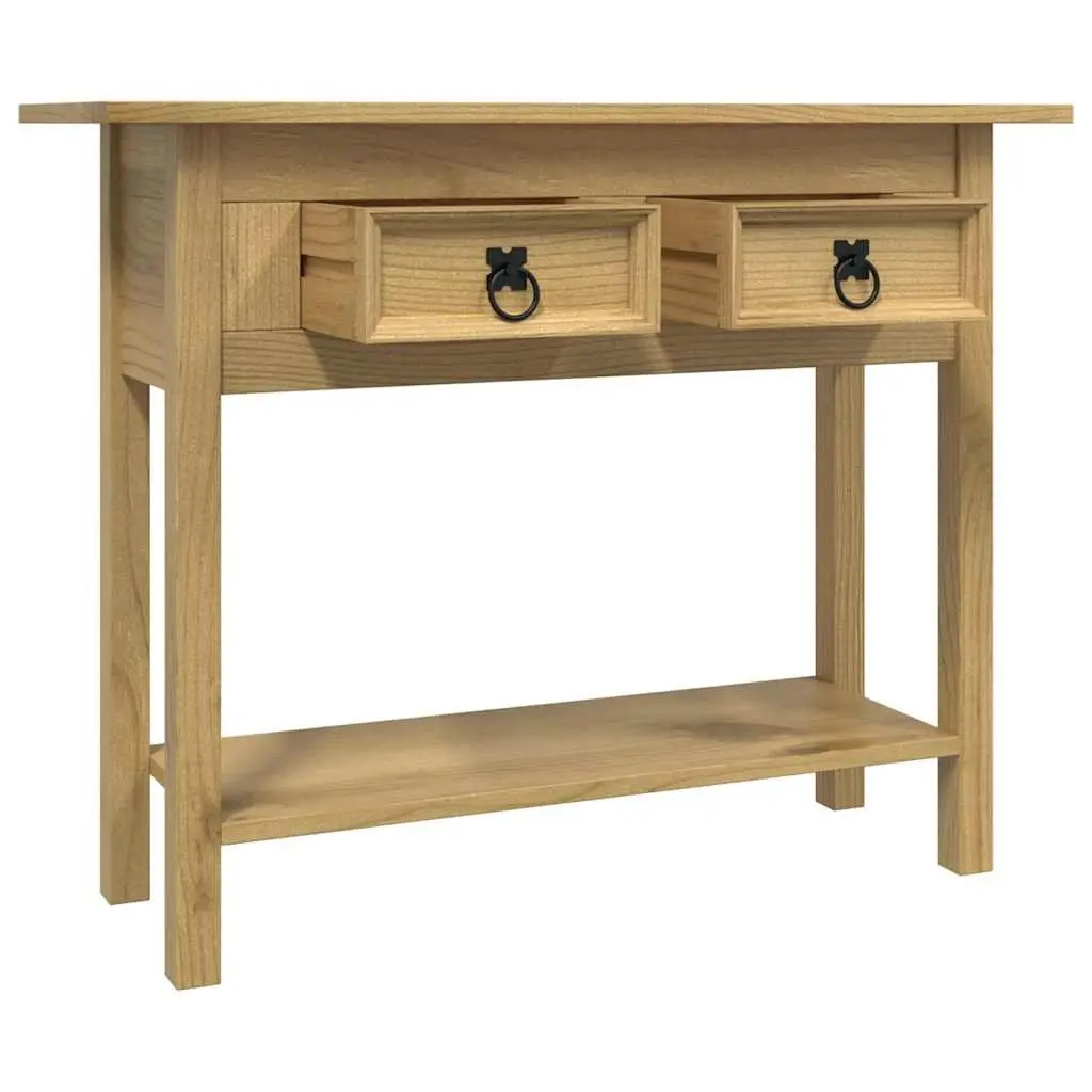 Rustic Console Table with Authentic Mexican Style