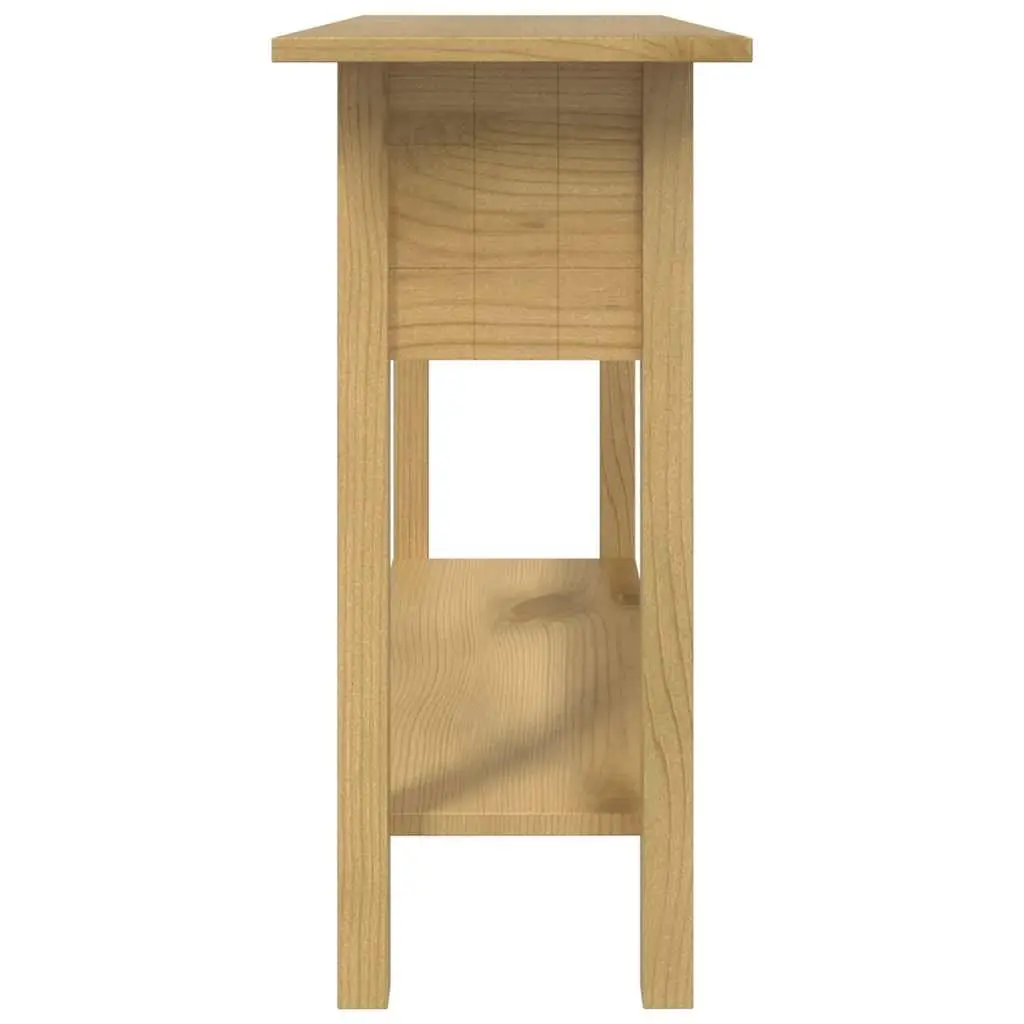 Rustic Console Table with Authentic Mexican Style