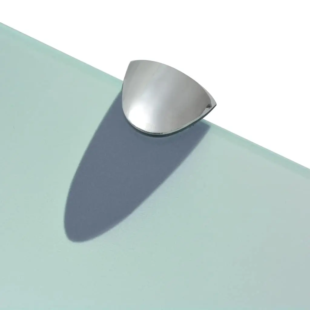 Floating Wall Shelf with Tempered Glass 70x20 cm