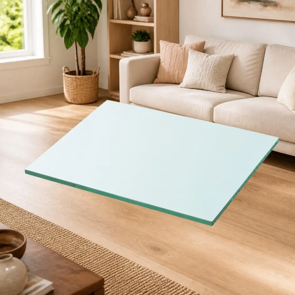 Glass Shelf Panel Tempered Glass 30x25 cm Clear