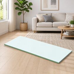 Durable Glass Wall Shelf Panel 50x15 cm for Display