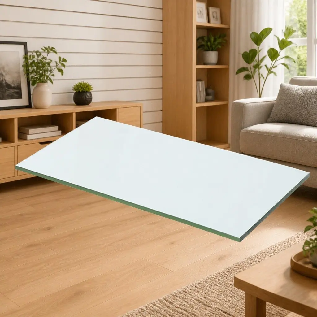 Glass Shelf Panel Tempered Glass 50x20 cm Clear
