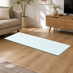 Clear Wall Mount Glass Shelf Panel 70x25cm for Modern Displays