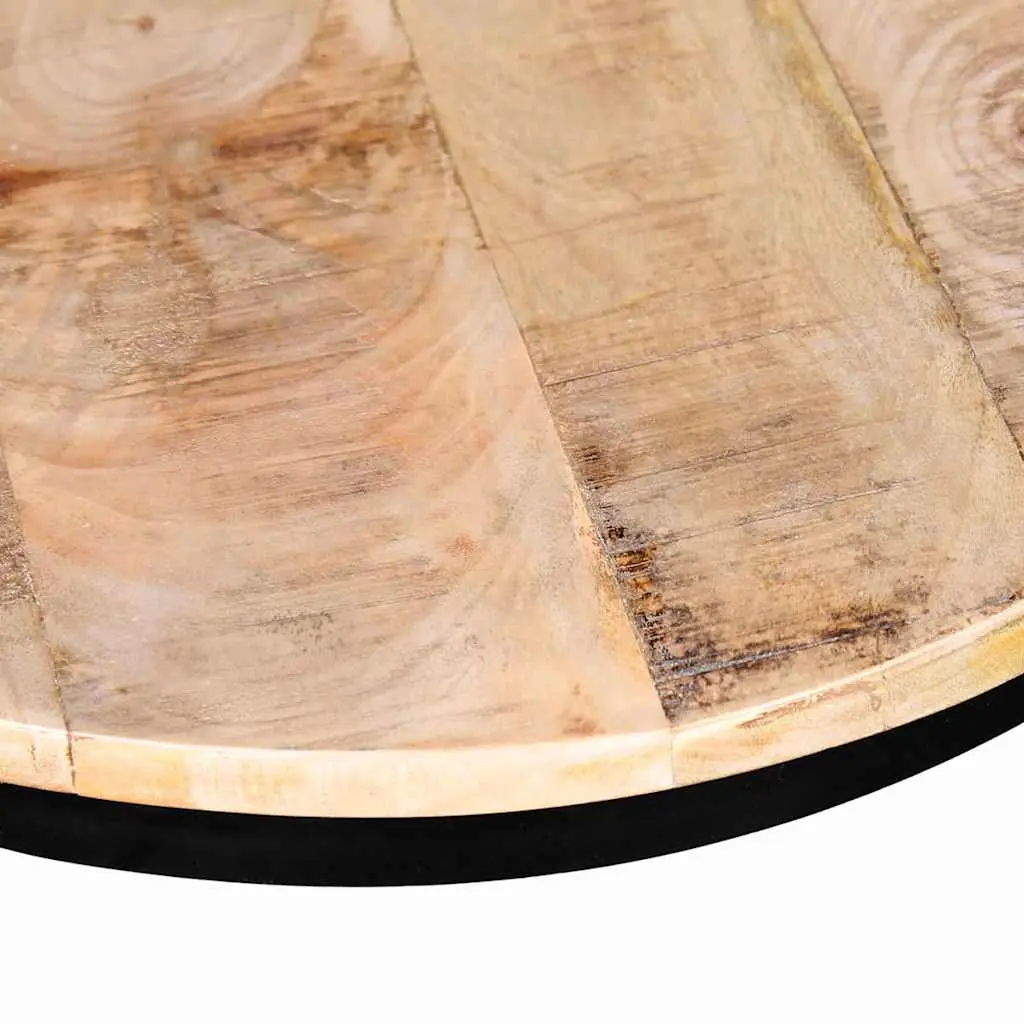 Coffee Table Set Rough Mango Wood 40 cm 50 cm Brown