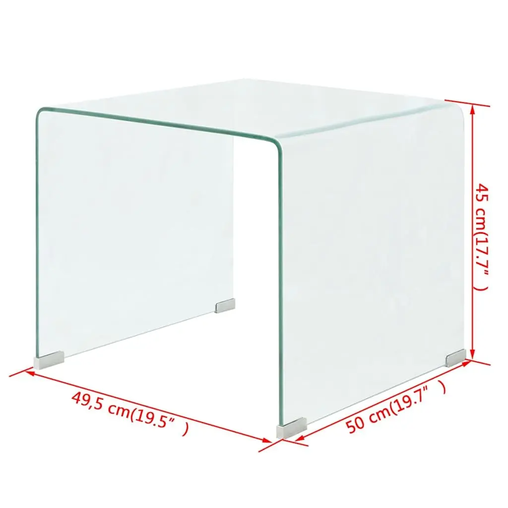 Tempered Glass Coffee Table for Living Spaces