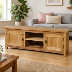 Exceptional Solid Teak TV Cabinet 120x30x40 cm Brown