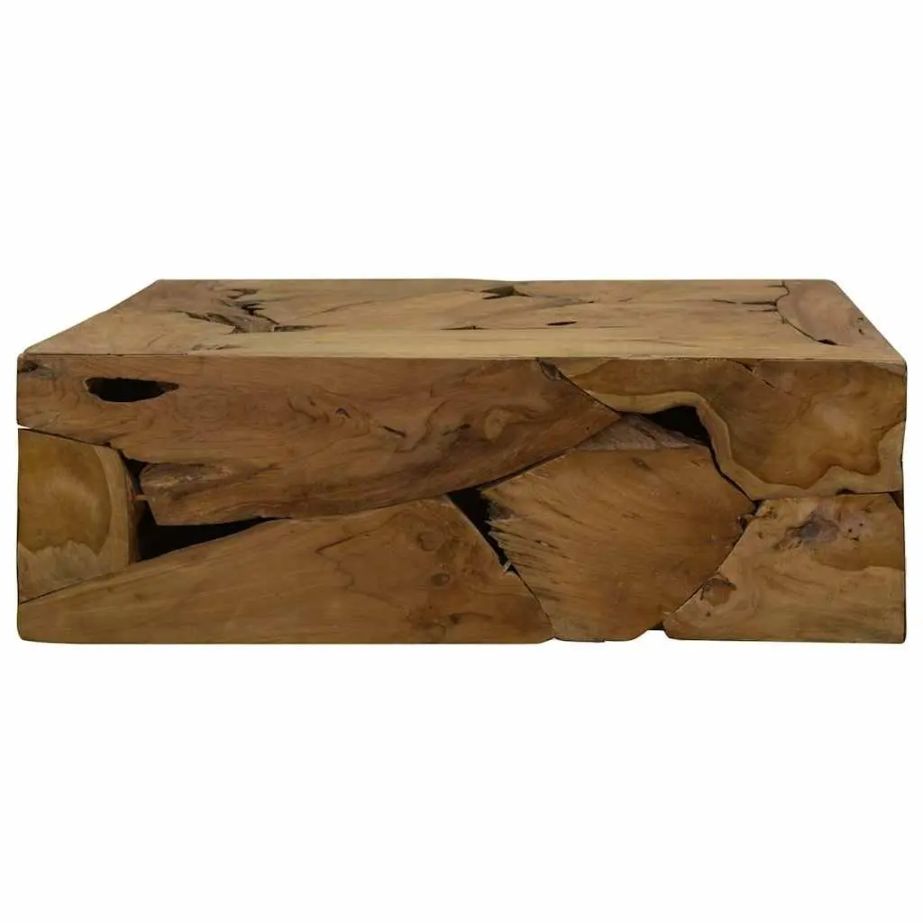 Coffee Table Handmade Wood 90x50x30 cm Brown