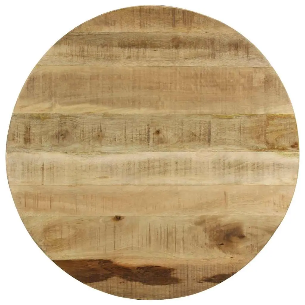Industrial Vintage Coffee Table 65cm Solid Mango Wood