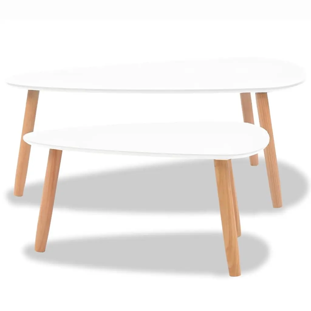 Scandinavian Coffee Table Set for Living Room
