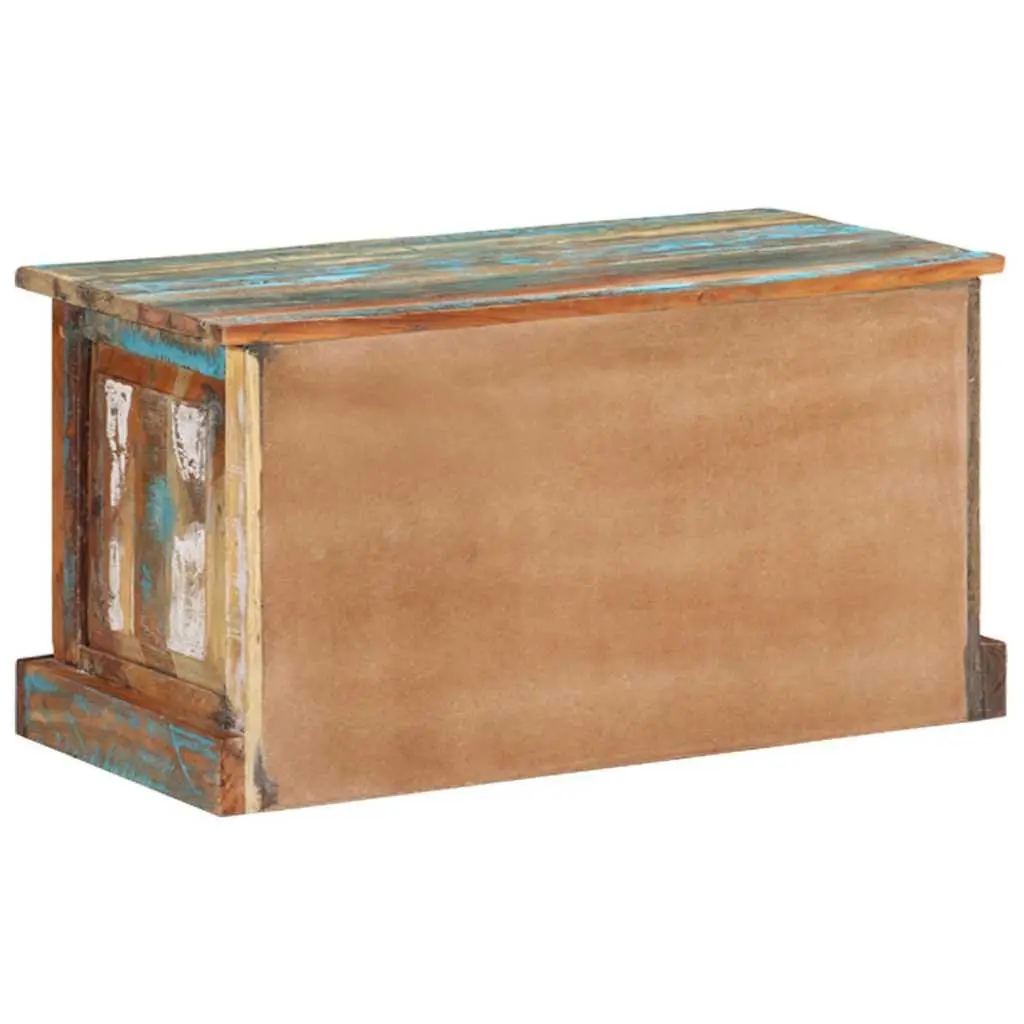 Solid Reclaimed Wood Shoe Storage Bench with Seating