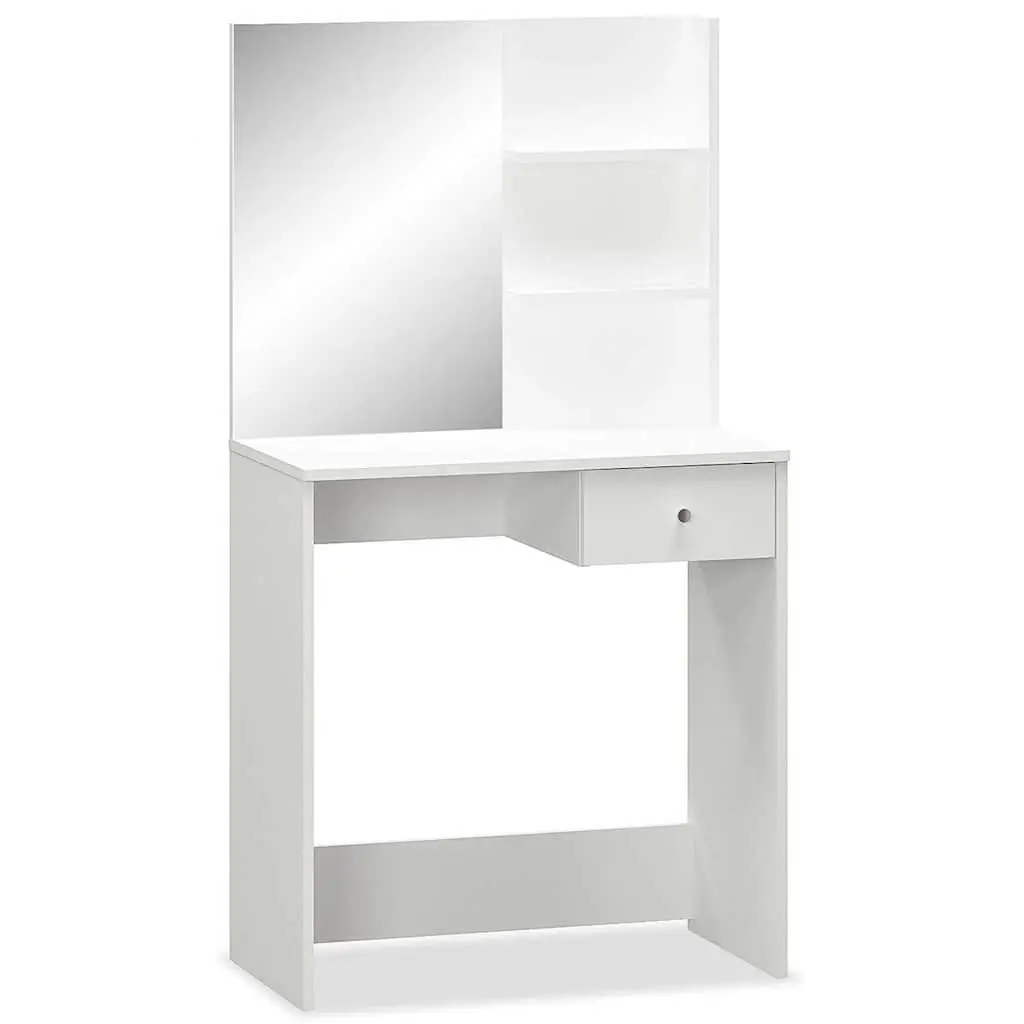 White Dressing Table with Ample Storage Solutions