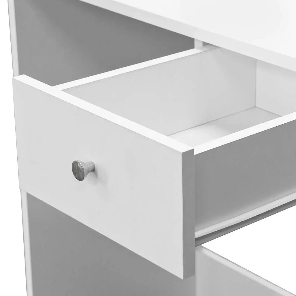 White Dressing Table with Ample Storage Solutions