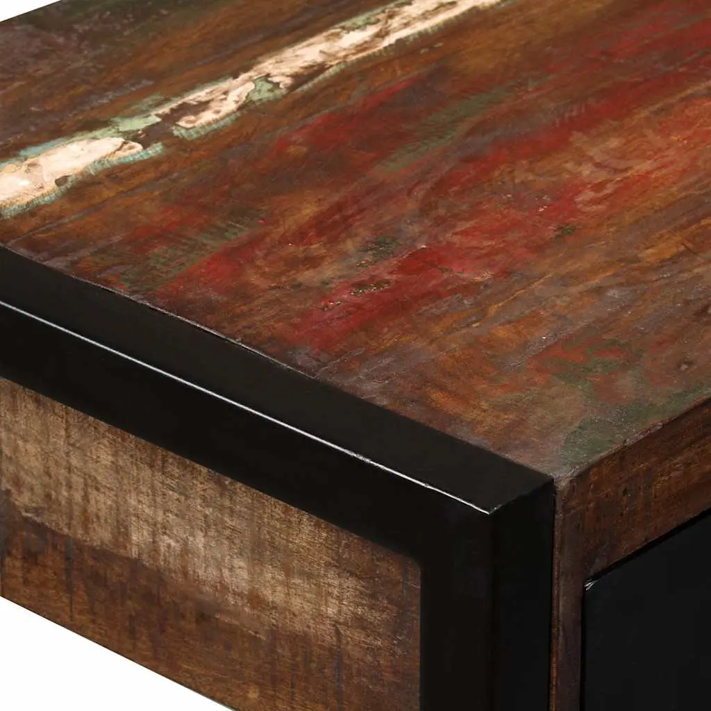 Desk Solid Reclaimed Wood 120x50x76cm Multicolour