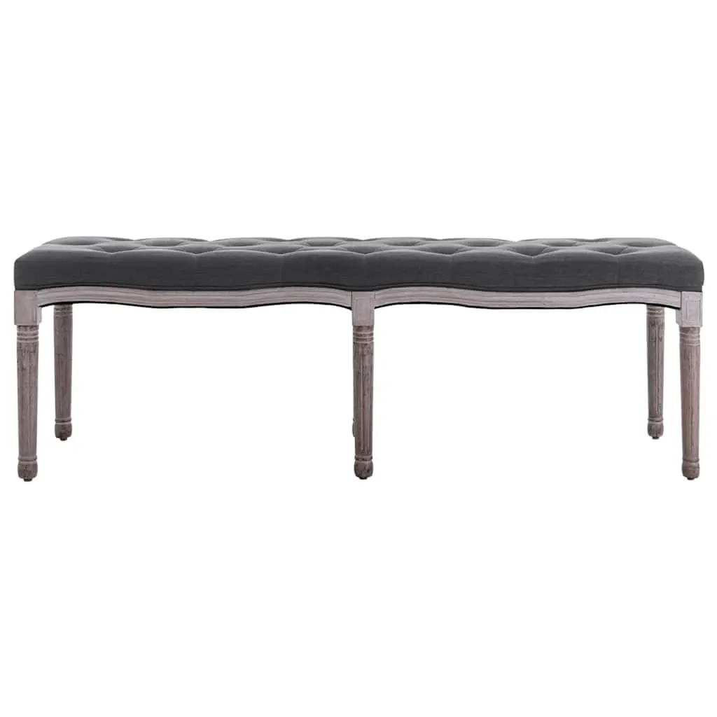 Padded Storage Bench with Solid Wood Frame